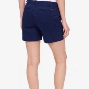 Tommy‎ Hilfiger Women's Hollywood Navy Blue Chino Shorts Size 14